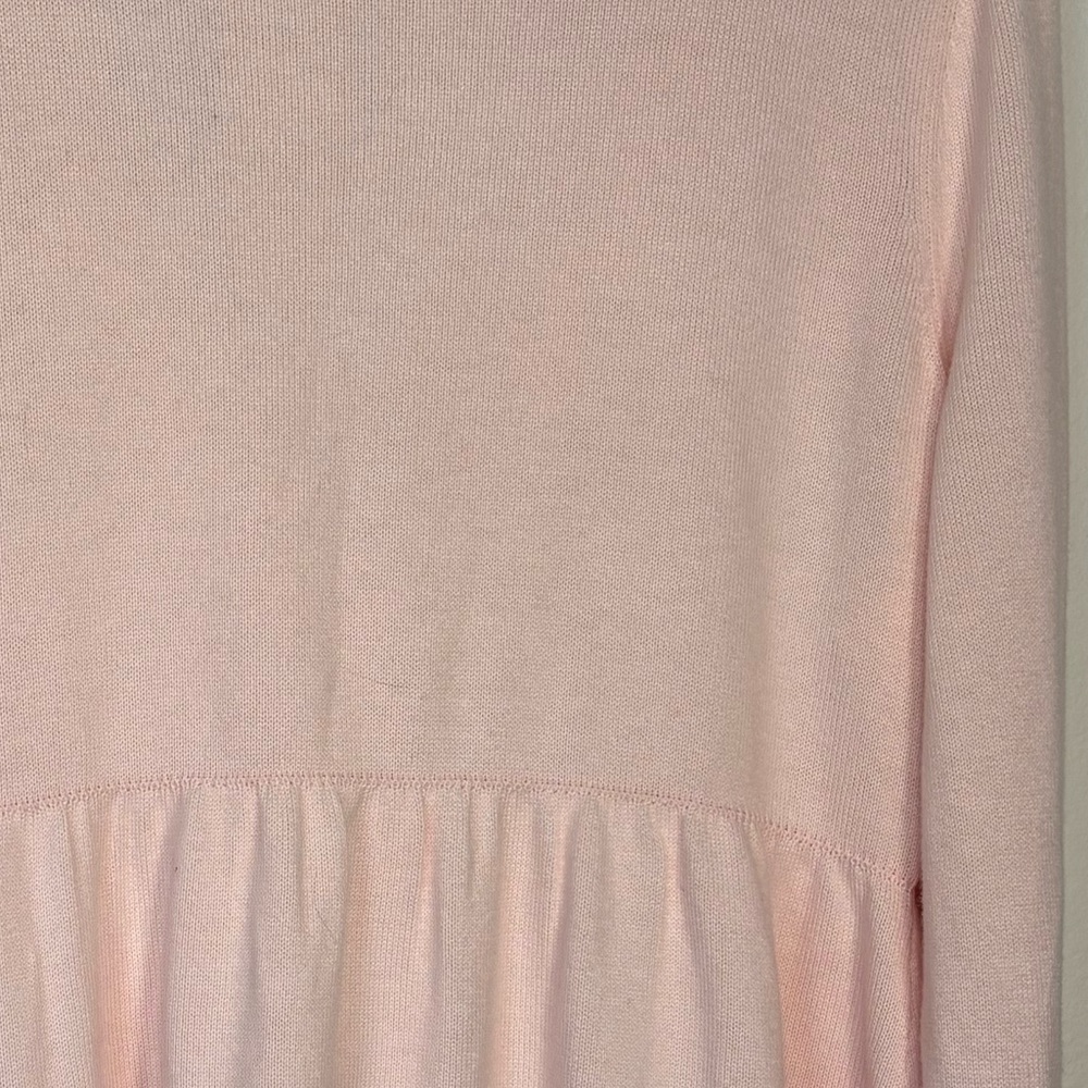 NWT$50 Hollister  Y2K Pink Button-Front Knit Baby Doll ‘Empire Style Cardigan XL - Picture 7 of 7